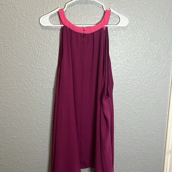 Torrid size 4 Purple color block tank NWT - Picture 2 of 5